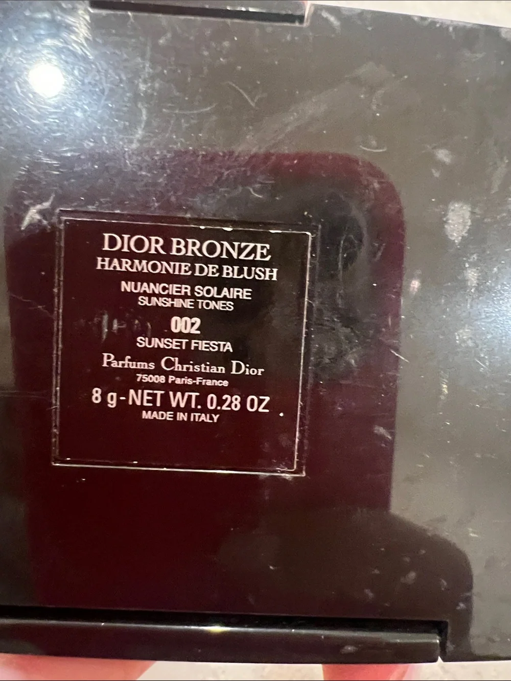 DIOR BRONZE harmonie de blush sunshine tones 002